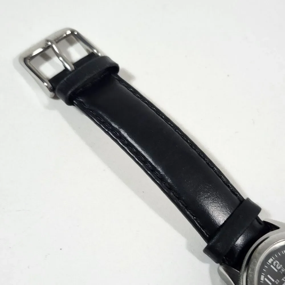 Timex Expedition Watch Womens Indiglo Gilden Leather Leather Band New Battery